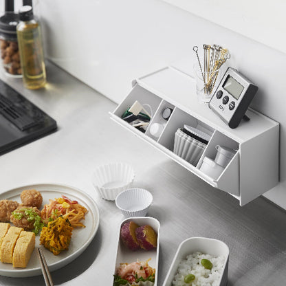 マグネットお薬＆サプリメント収納ケース（ホワイト）