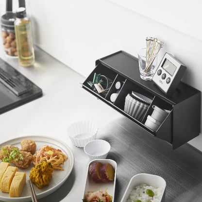 マグネットお薬＆サプリメント収納ケース（ブラック）