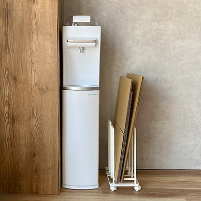 そのまま結べる！ダンボールストッカー(ブラック)