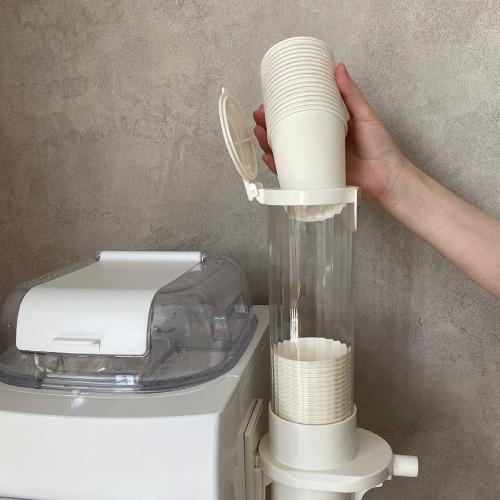 カップディスペンサー7オンス(ホワイト)