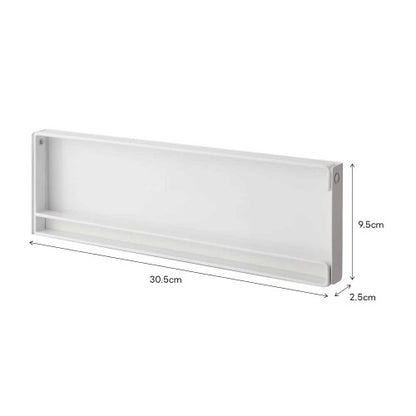 片手でカット マグネットキッチンペーパーホルダー(ホワイト)