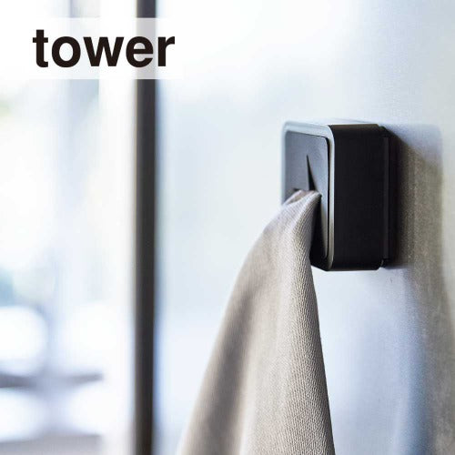 マグネットキッチンタオルホルダー(ブラック)