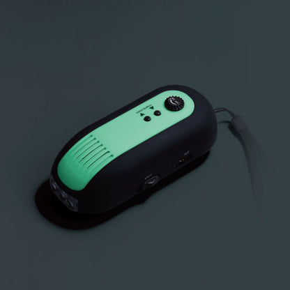 蓄光ダイナモ式充電ラジオライト
