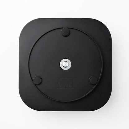 回転式収納ラック スクエア(ブラック)