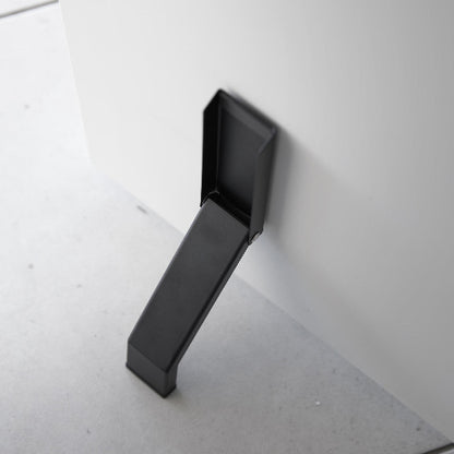 マグネット折り畳みドアストッパー（ブラック）