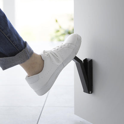 マグネット折り畳みドアストッパー（ブラック）