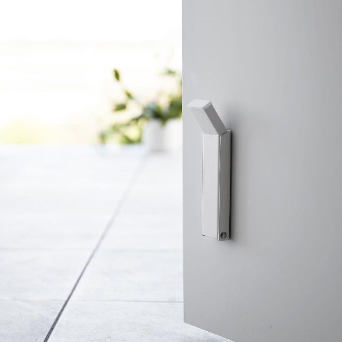 マグネット折り畳みドアストッパー（ホワイト）