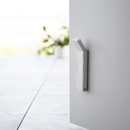 マグネット折り畳みドアストッパー（ホワイト）