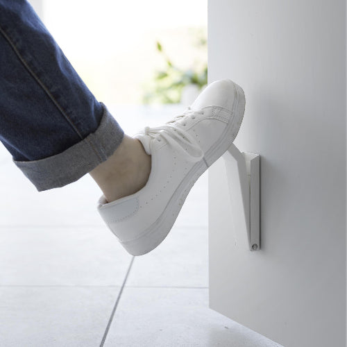 マグネット折り畳みドアストッパー（ホワイト）