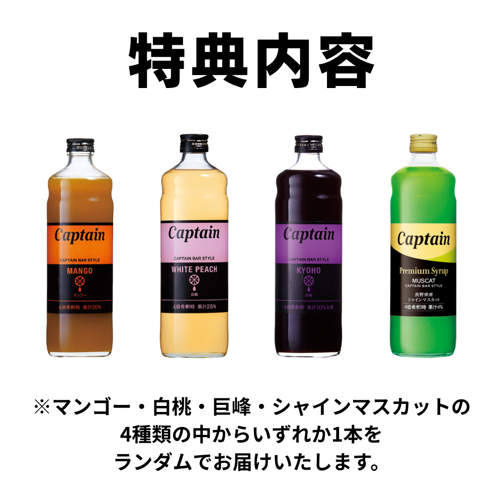 【夏のご褒美セット】スリムソーダミニ6本セット（シロップつき）